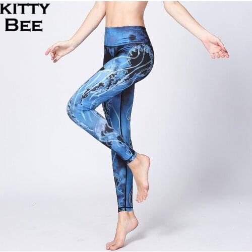 Women Fitness Yoga Pants High Waist Sport Leggings Yoga Gym Leggings Sport Femme Sport Tights Women Scrunch Leggings Sportswear