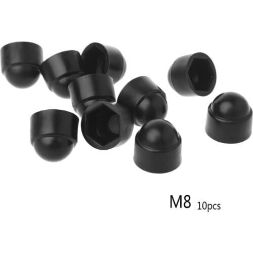 10Pcs M6 M8 M10 M12 Bolt Nut Dome Protection Cap Covers Exposed Hexagon Plastic