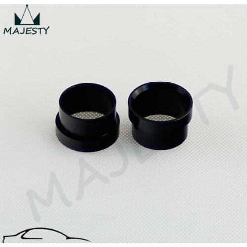 2pcs 16AN Aluminum Tube Sleeve Fittings tube size 1'' Tube Sleeves -AN16 Black