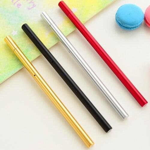 20Pcs Kawai South Korea Stationery Store Gel Ink pen Creative Water Pen Black Signature Pen Set for School Things