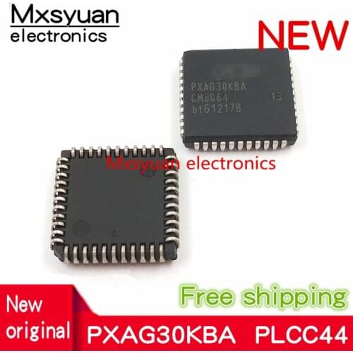 5PCS-50PCS/Lot , PXAG30KBA PXAG30 PLCC-44 New original 6-bit microcontroller chip