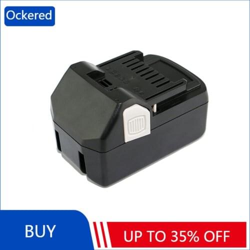 Ockered Power Tools Battery 4000mAh 18V Rechargeable Battery for Hitachi BSL1830 BSL1815X 330067 330068 330139