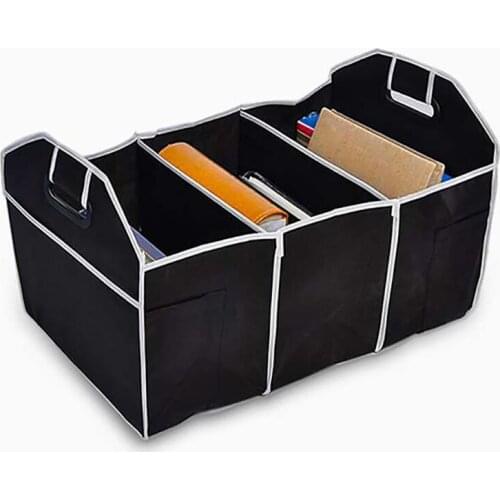 AOZBZ Car Trunk Organizer Folding Organizer Multi Pockets Large Capacity Storage Bag Organizer Storage Box Container Accessories