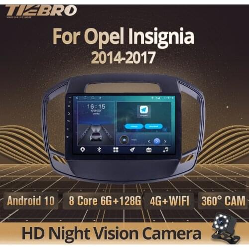 2DIN Android 10 Car Radio For Opel Insignia 2014-2017 Stereo Receiver GPS Navigation Auto Radio DSP Car Video Stereo NO 2DIN DVD