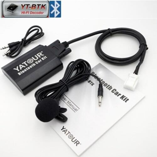 Yatour Car audio Bluetooth Kit for Toyota Avensis Corolla Highlander Camry Lexus Digital Music Changer MP3 Player AUX Adapter