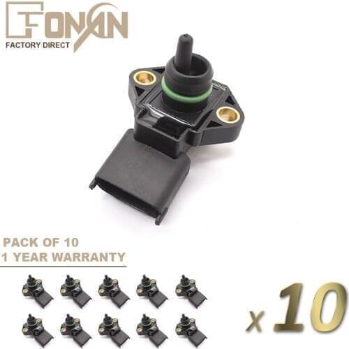 1 Bar MAP Manifold Pressure Sensor For Opel Chevrolet Astra Zafira Blazer S10 Vectra 1.8 2.0 2.2 2.4 0261230022 93259413