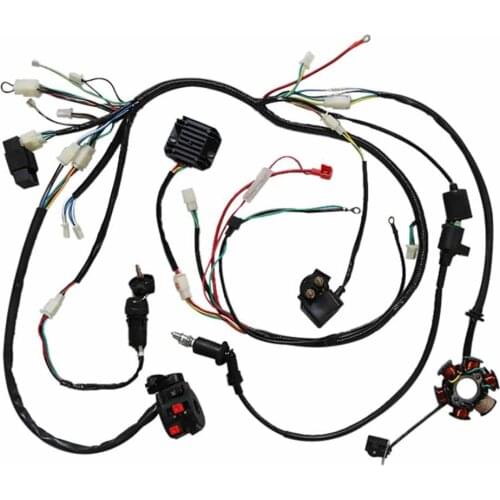 ELECTRICS Stator Wire Harness Loom Magneto Coil CDI Rectifier Solenoid for GY6 125cc 150cc ATV QUAD Buggy SCOOTER
