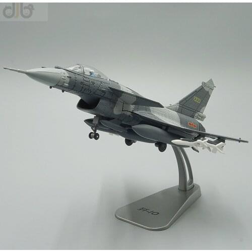 1:72 Diecast Military War Plane Collection Model Toy Jian-10 J-10 China Jet Fighter Aircraft Plane