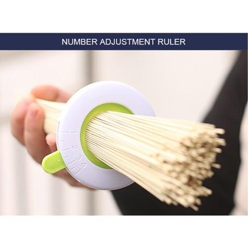 Compact Spaghetti Measures Kitchen Gadgets Noodle Measuring Limiter Tools Adjustable Portion Guide for One to Four Servings