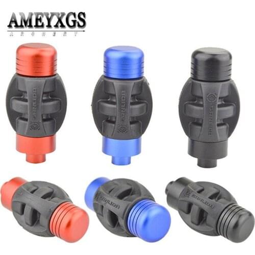 1set Compound Bow Sight Damper Ball Shooting Training Bow Aiming Stabilizer Shock Absorber Archery Practice Hunting Accessories