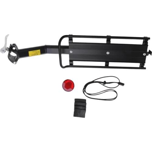 Bicycle Seatpost Bracket Quick-Release Alloy Rear Rack Carrier Pannier