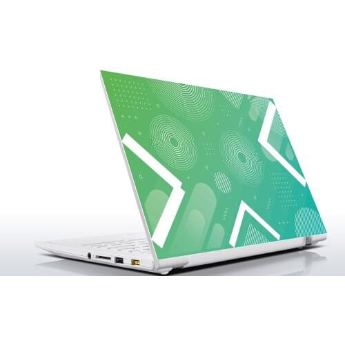 Sticker Master Gradient green universal laptop skin for 13 14 15 15.6 16 17 19 "inc notebook decal for Mac, dell, Acer, HP, Toshiba, Asus