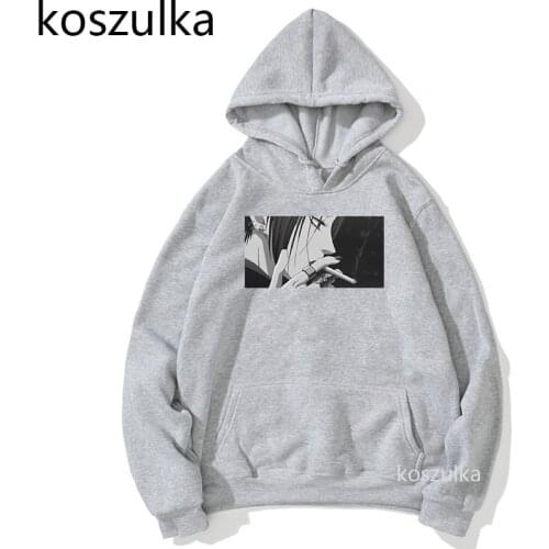 Nana Anime Hoodies Men Japanese Anime Funny Pullovers Nana Osaki Hoodie Harajuku Hip Hop Printing Oversized Casual Male Hoody