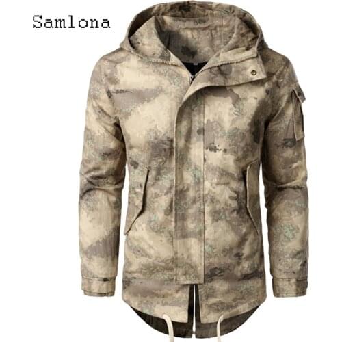 Samlona Mens Camouflage Jackets