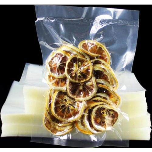 10Pcs Vacuum Food Sealer Bag Saver Roll Storage Bags for Household Packaging Sealing Machine Freezing Food Vacuum Bags