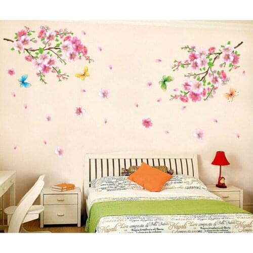 Moistureproof Wall Sticker Stickers TV Background Tree Wall Waterproof