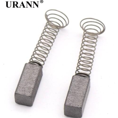 10Pcs 5x5x8mm Mini Drill Electric Grinder Replacement Carbon Brushes for Electric Motors Carbon Brush for Dremel Rotary Tool