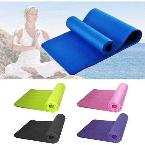 183 * 61 * 1cm Yoga Mat With Position Line Non Slip Carpet Mat For Beginner Environmental Fitness Gymnastics Mats