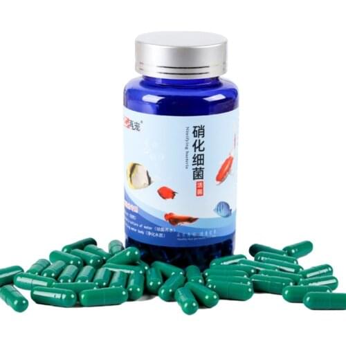 20/30/50/80/100 Pcs Aquarium Nitrifying Bacteria Concentrated Capsule Fish Tank Pond Cleaning Fresh Water Supplies