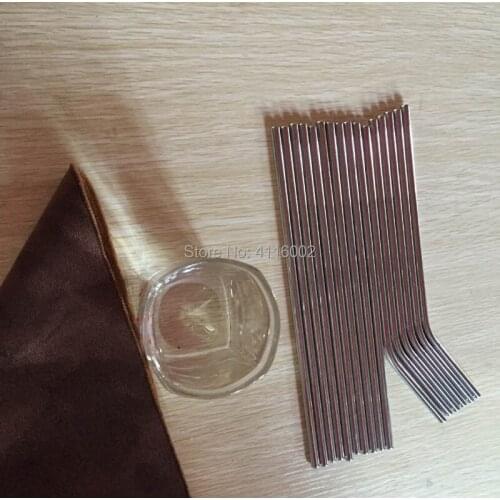 200pcs Bend & Straight Stainless Steel Straw 6mm Drinking Straws 8.5" Reusable Metal Party Bar Drinks