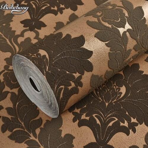 Beibehang 3D high-end three-dimensional deer skin wallpaper luxury European living room bedroom sofa video wall wallpaper