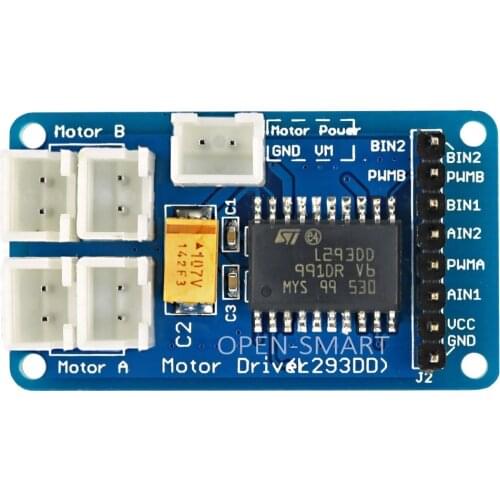 600mA L293DD Dual Motor Driver Module Full-bridge Driver for Arduino