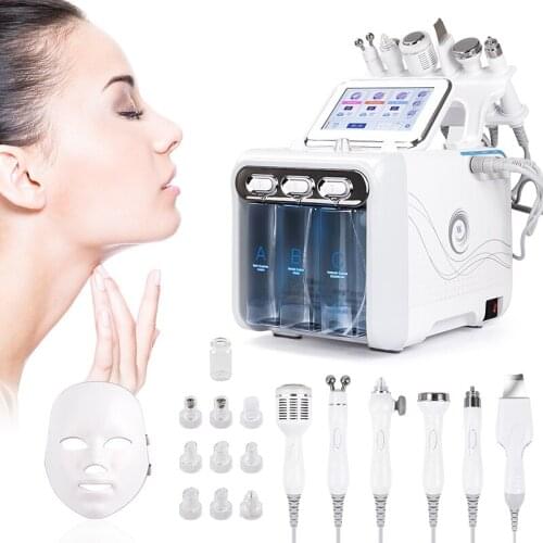 Facial Hydro Facial Machine oxygen jet peel machine 6 in1 multi Anti-aging skin tightening wrinkle removal machine
