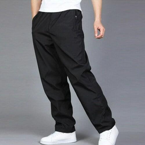 Pantalon Hombre Plus 6XL Sweatpant Mens Casual Pants Breathable Quick Dry Loose Wide Leg Trousers Spring Autumn Cargo Pants