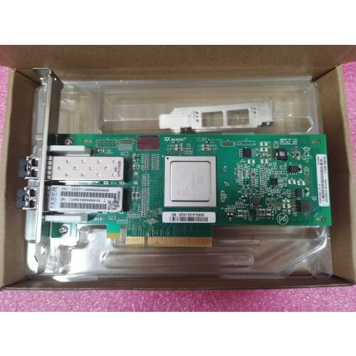 Qle2562hba Card Dual-Port Optical Fiber Channel 8G Cah630040063a Qlogic2562