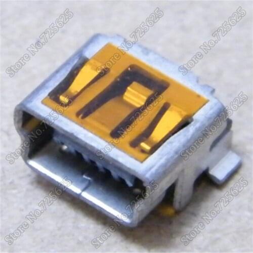 Free shipping 1picee MINI USB JACK port female Socket For Canon cameras 5D 5DII 5DIII 6D G7 G9 A495 A610 A510 A580 A590