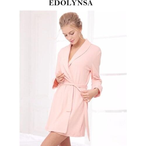 New Arrivals Cotton Robes Solid Kimono Robe Fashion Bathrobe Sexy Sleepwear Peignoir Wedding Robes Bridesmaid Robes #H123