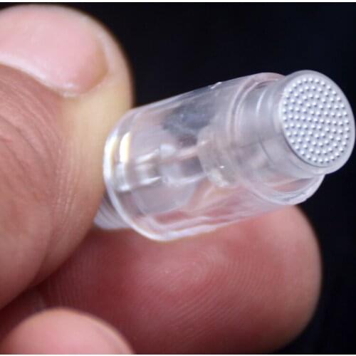 10p Tattoo Round Nano Pin Needle Cartridge Bayonet Port for Electric Auto Microneedle Derma Pen/liberty Machine/Charmant Machine