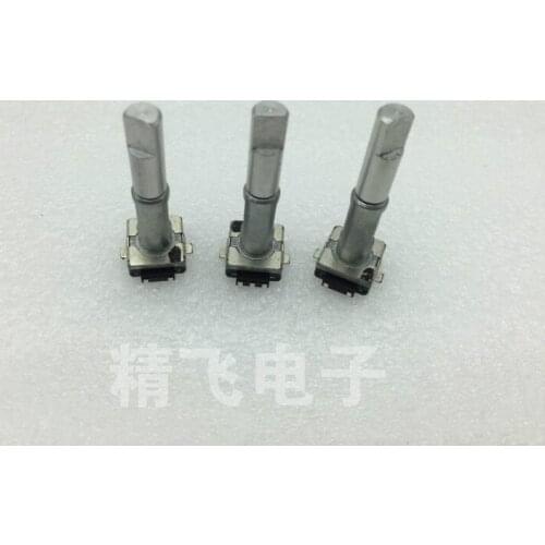 1 piece of EC11 encoder with switch patch foot 30 positioning 15 pulse shaft length 35MM