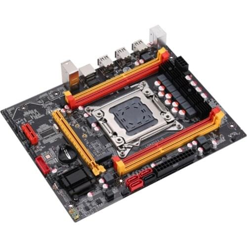 X79 Chip Computer Motherboard SATA3 PCI-E NVME M.2 SSD Support DDR3 REG ECC Memory P9YE
