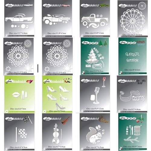 Sirius Car combination Metal Cutting Dies DIY Scrapbooking Photo Embossing Craft Die dies scrapbooking nouveau arrivage 2021