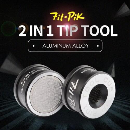 TIL-Pik Tip Tools Multifunctional billiard cue repairing machine polished Tip suppressor acupuncture tool Billiard accessories