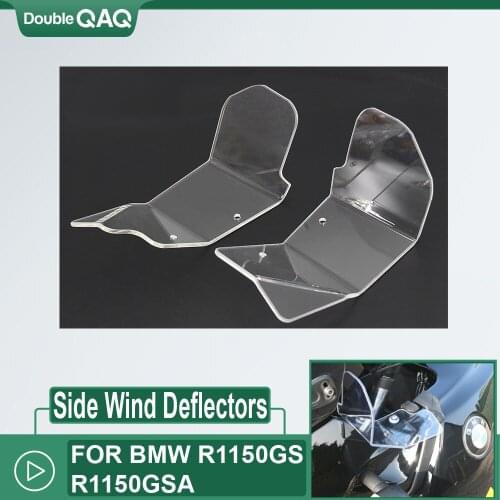 NEW MotorcycleFOR BMW R1150GS R1150GSA Side Wind Deflectors Windshield Windscreen