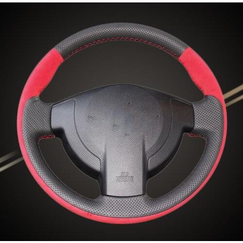 Car Braid On The Steering Wheel Cover for Nissan Qashqai 2007-2013 X-Trail NV200 Serena Rogue Sentra 2007-2012 Auto Accessory