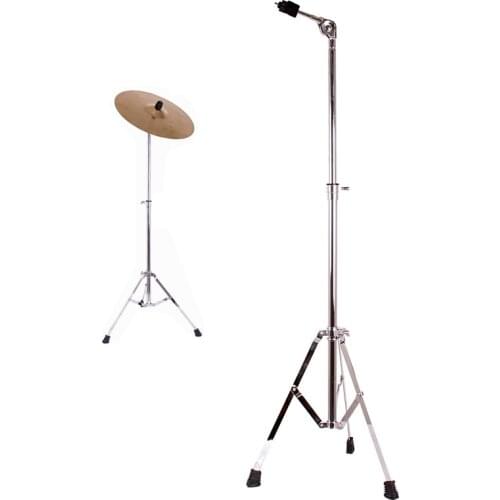 Full Metal High Quality Portable Adjustment Foldable Floor Cymbal Triangle-bracket Stand Holder Jazz Drum Sets Percussion