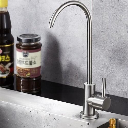 304 Stainless Steel Kitchen Faucets Direct Drinking Tap for Kitchen Sink Drinking Water 360 Degree Anti-Osmosis Purifier Faucet