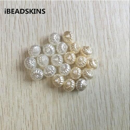 Choose color)14mm 350pcs/lot Acrylic Imitation pearl lantern shape Beads for Jewelry DIY #3477 (Design as shown)
