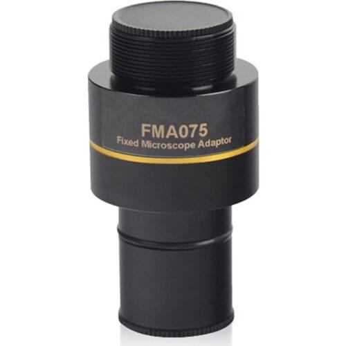 0.75X Fixed 23.2mm Eyepiece to C-Mount Microscope Eyepieces Adapter
