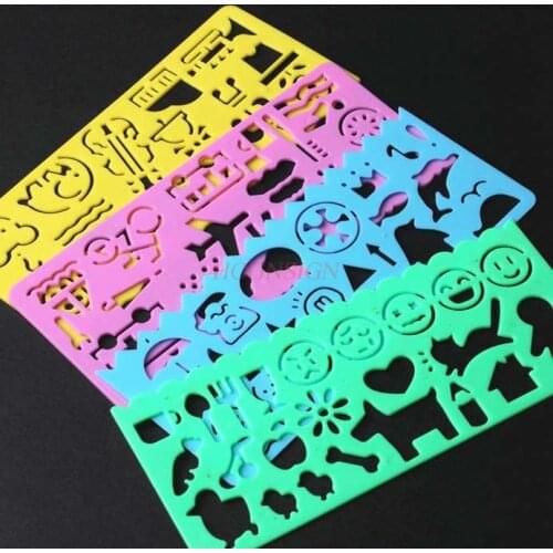 4pcs Photo album book accessories materials tools exquisite painting template