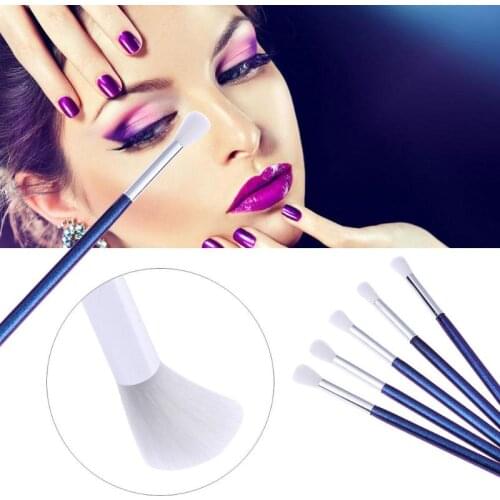 5pcs Make up Brush Cosmetic Tool Eyeshadow Nose Eye Shadow High Light Makeup Brushes Powder Foundation Blending Brush Set