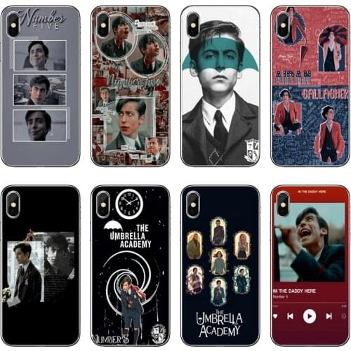 Aidan Gallagher Number Five Accessories Phone Case For Samsung Galaxy M30 J8 J7 J5 Pro J6 J4 Prime A6 A8 A9 Plus J3 2018 2017