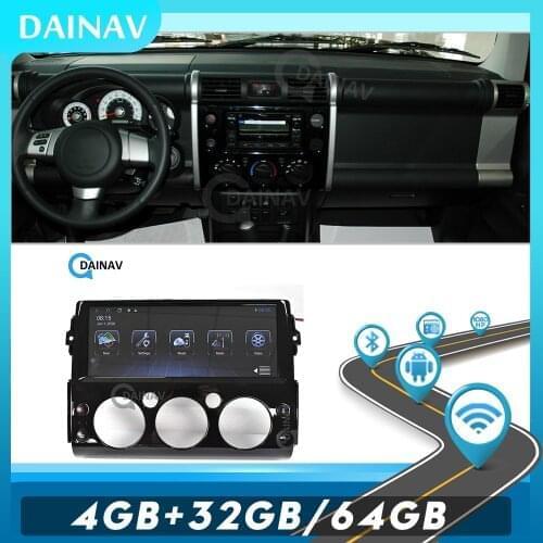 Android 2 DIN Car Stereo Multimedia Video DVD Player FOR-Toyota FJ Cruiser 2007-2012 Car Radio GPS navigation Vertical Screen