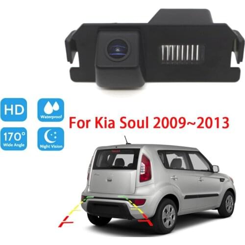 Car rear view camera For Kia Soul 2009 2010 2011 2012 2013 Night Vision Waterproof Reverse Parking Camera high quality RCA