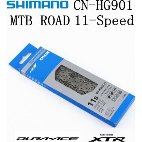 SHIMANO DURA-ACE XTR HG901 HG900 Chain 11-Speed Mountain Bike Bicycle Chain DURA ACE CN-HG901 MTB Road Bike HG-X SIL-TEC Chains