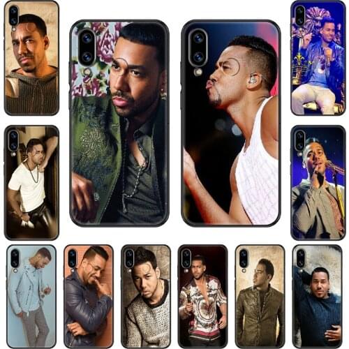 Latin singer Romeo Santos Phone case For Huawei Honor Mate 5 7 8 9 10 20 i A X Lite Pro black tpu funda painting prime 3D Etui