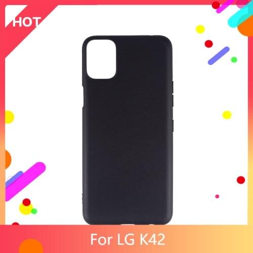 K42 Case Matte Soft Silicone TPU Back Cover For LG K42 Phone Case Slim shockproof